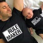 Женский хлопковый комбинезон, с принтом, для семьи