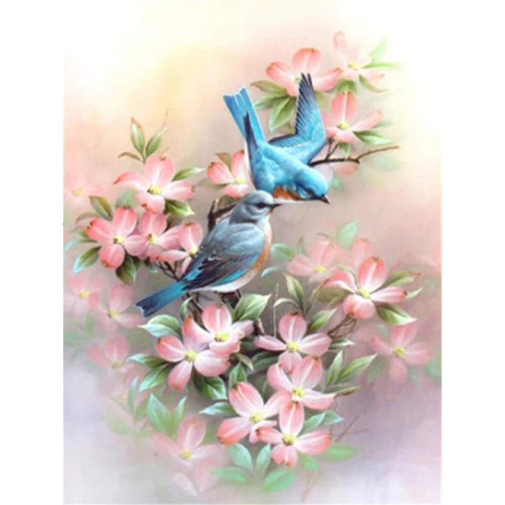 

Набор для вышивки крестиком с животными и птицами, 11 карат