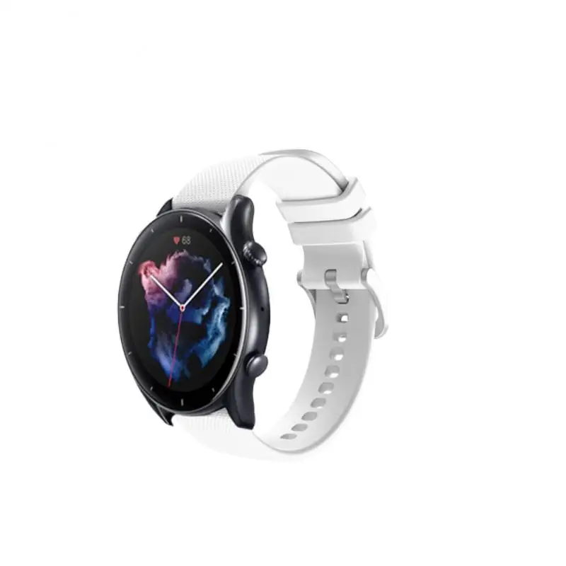 Ремешок силиконовый для смарт-браслета Amazfit GTR3/amazfit GTR3 PRO 22 мм 1 шт. | Электроника