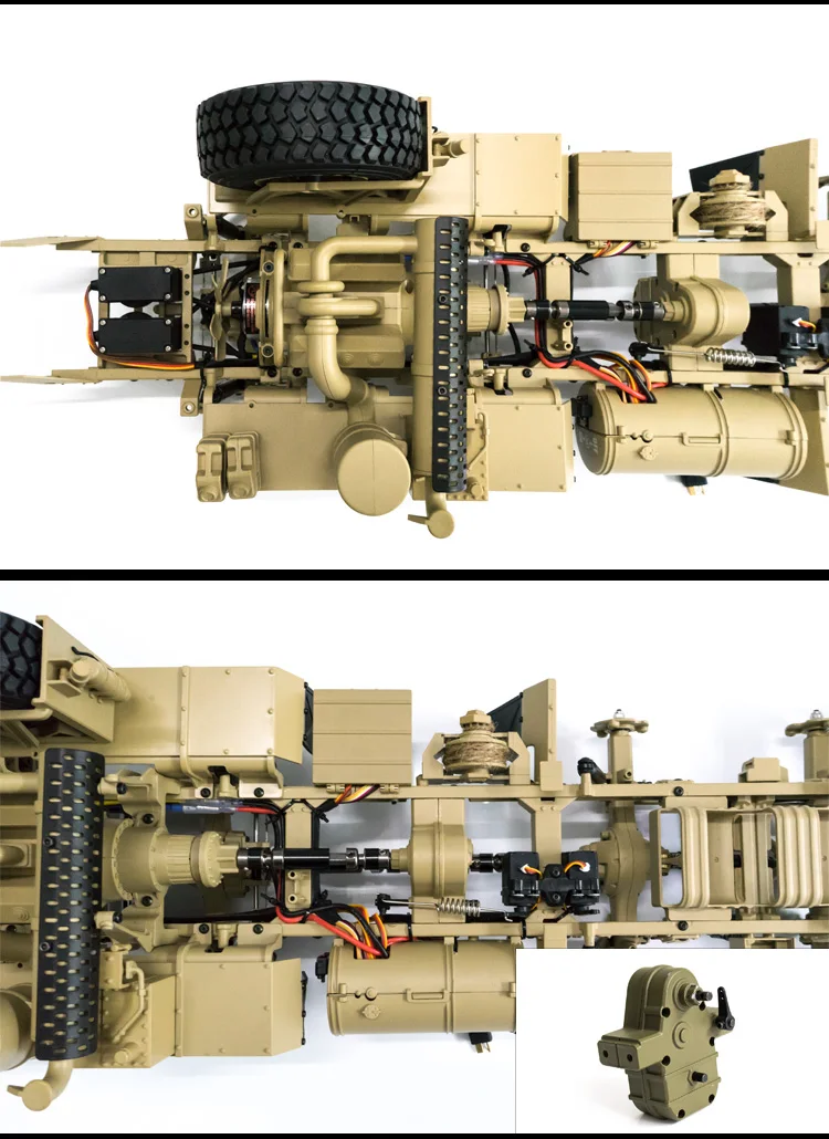 Hots HG P801 P802 1/12 2,4G 8X8 M983 739 мм матовый Радиоуправляемый автомобиль военный грузовик США без зарядного устройства гоночный автомобиль для детей подарок