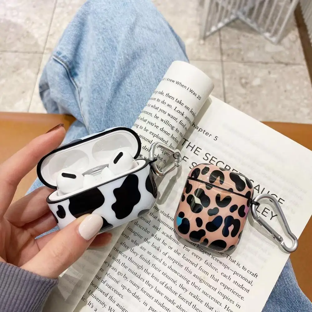 Роскошный Леопардовый Мягкий силиконовый чехол для беспроводной Bluetooth гарнитуры