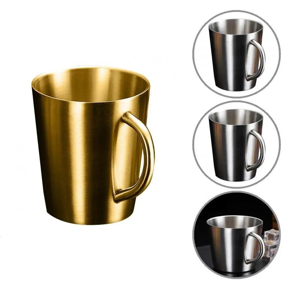 

Portable Convenient Large Capacity Heat Insulation Coffee Mug Hard to Fade Water Cup Durable for Restaurant