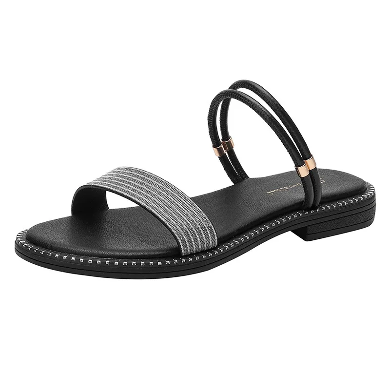 

Women Sandals 2021 Summer Slippers Shoes Flats Flip Gladiator Brief Flip flop Sandals Casual Women Shoes Woman Back Strap mujer