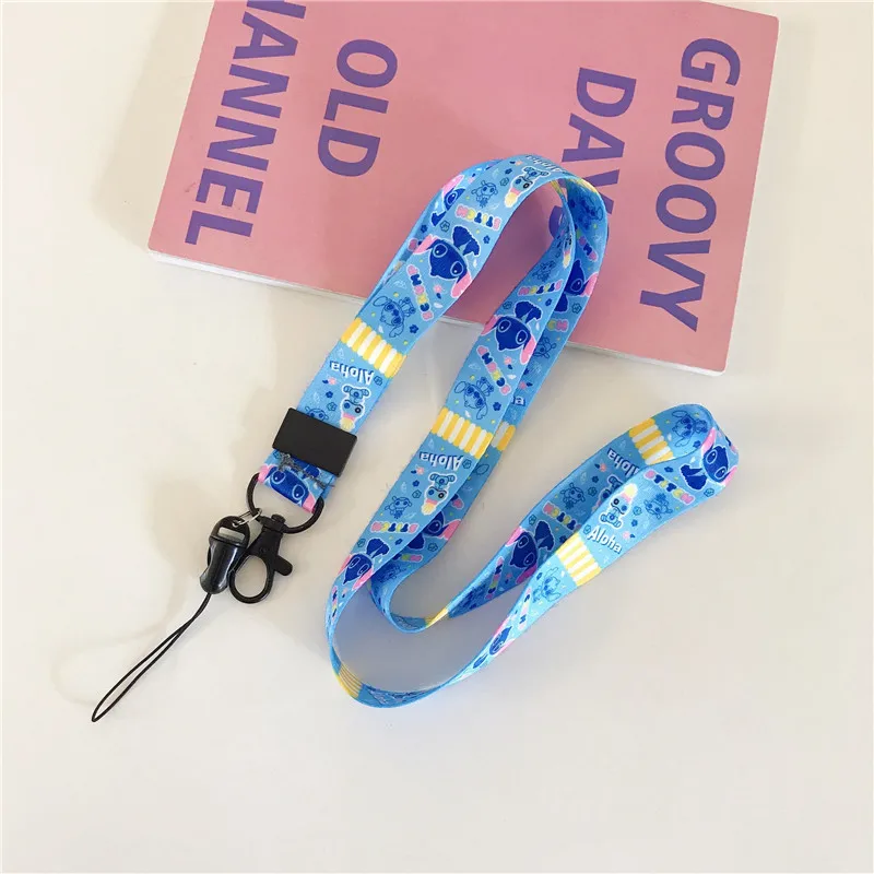 Style 4 Многофункциональные ремешки для мобильного телефона с забавными милыми мультяшными принтами, ремешки на шею, чехол для телефона, Висячие веревки, лариат для именных карточек - Цвет: Style 4