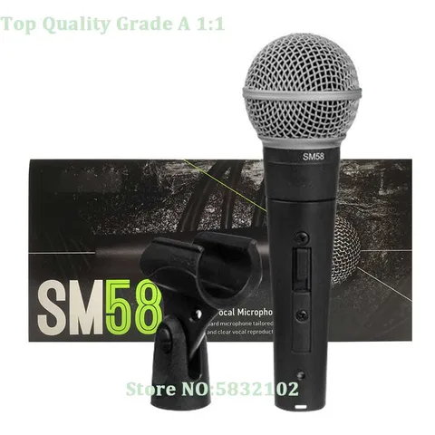 Бесплатная доставка, высокое качество, 58LC, SM динамический микрофон, микрофон заднего трансформатора, микрофоны с чистым звуком, микрофон для продажи