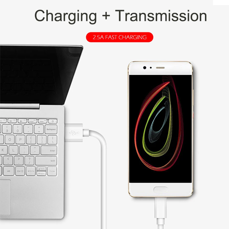 Кабель Micro USB для мобильного телефона Android кабели передачи данных 2A быстрая