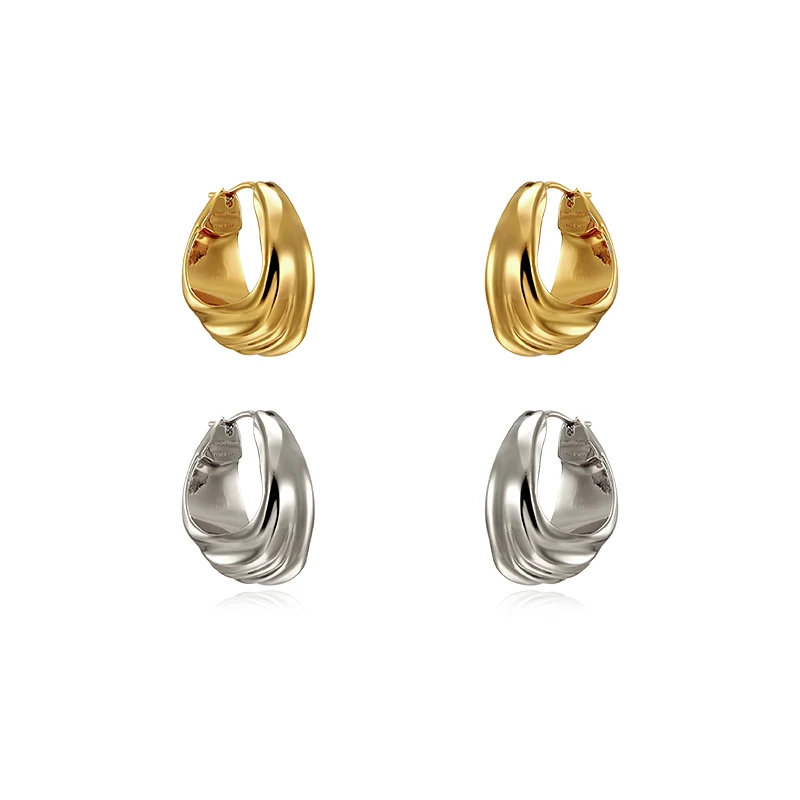 

Simple and cool style metal arc Earrings simple and fashion earrings female fashion
