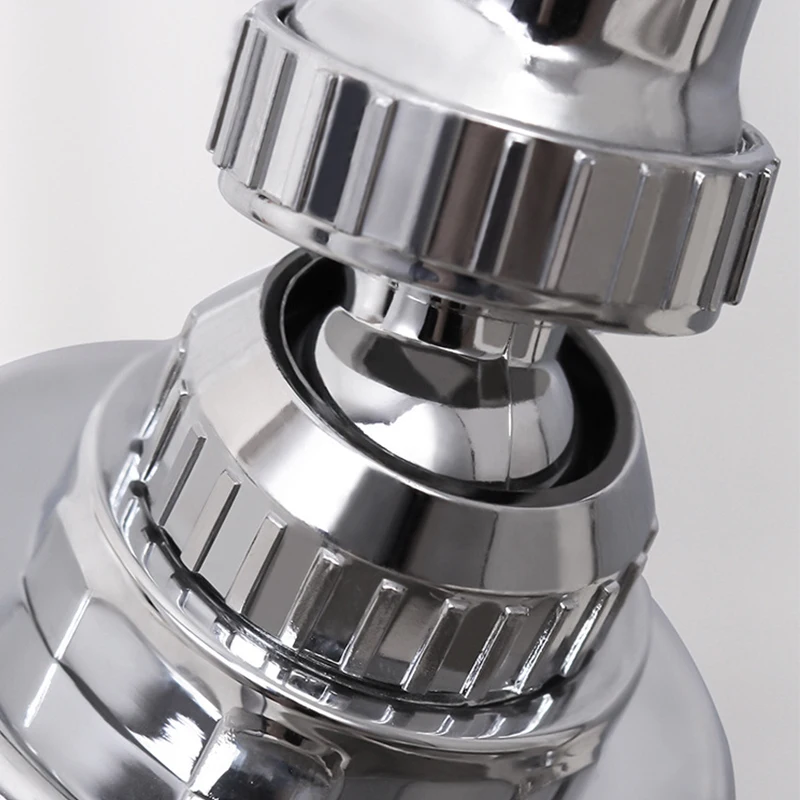 

Kitchen Adjustable Flexible Faucet Taps Sprayer 360 Degree Rotatable Filter Splash-Proof Universal Extension Part Tap Kitchen