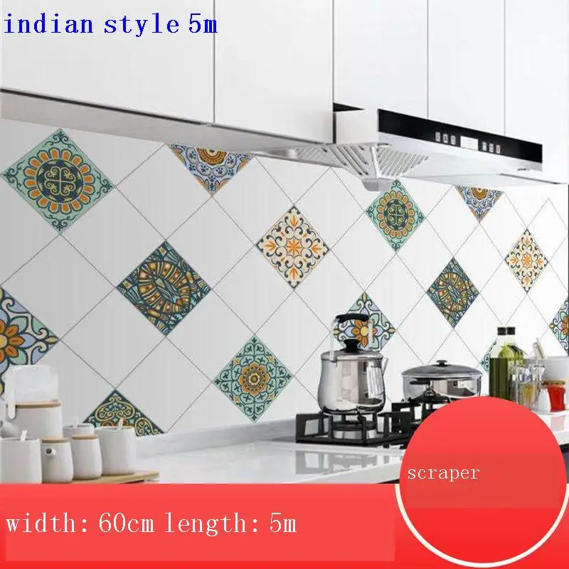 Carta Da Parati Cupboard Parede Wall Paper Home Decor Waterproof Oil Proof Papier Peint Papel De Pared Kitchen Wallpaper Roll |