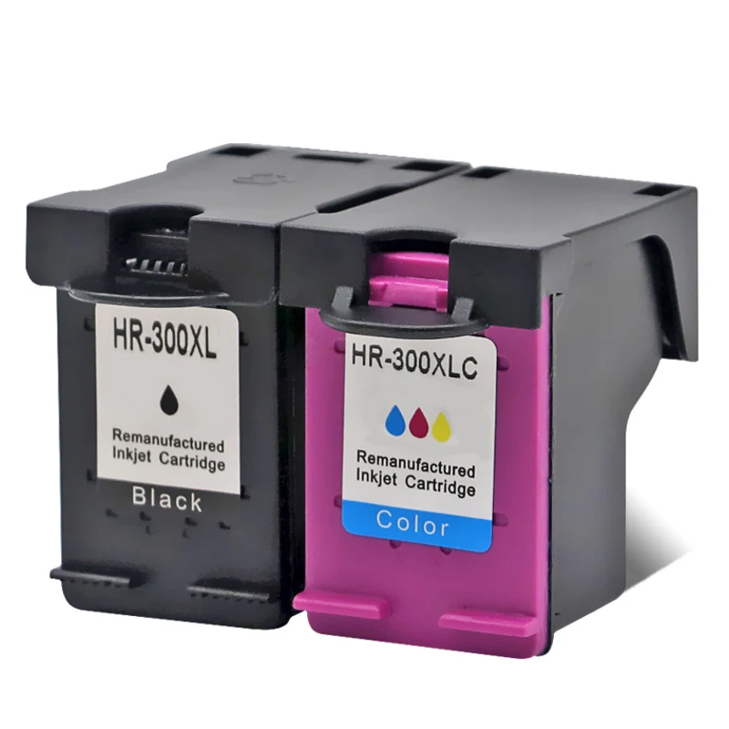 2 шт. совместимый 300XL чернильный картридж Замена для HP 300 XL Deskjet D1660 D2560 D5560 F2420 F2480 F4210