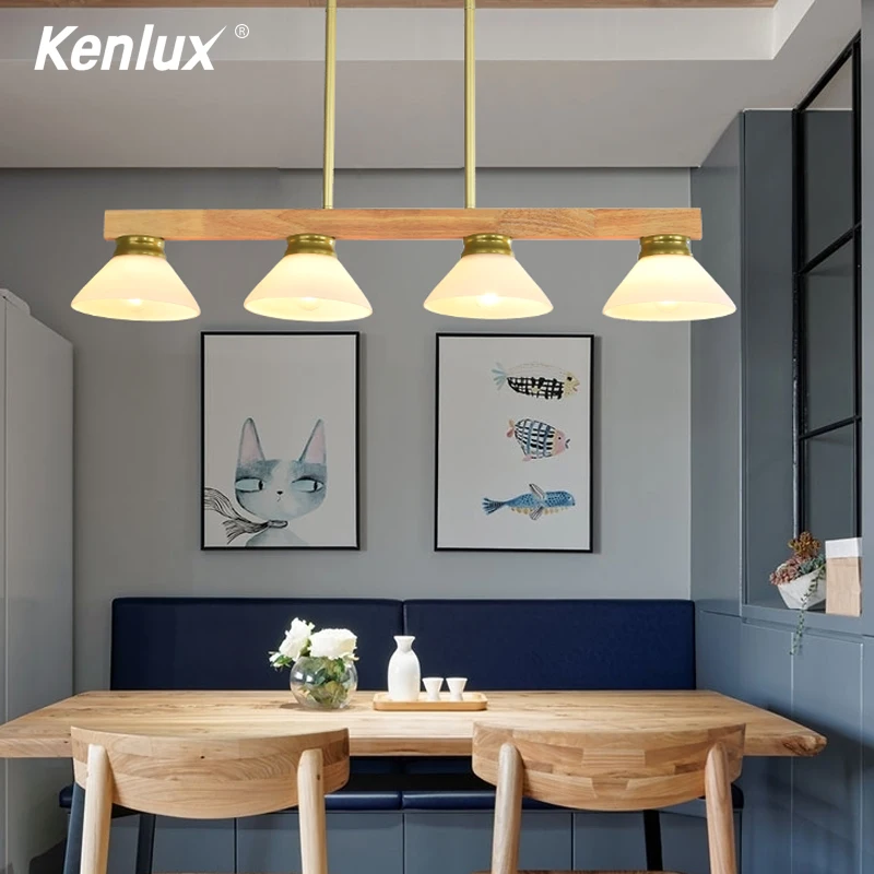 Современные светодиодсветодиодный подвесные светильники Kenlux с металлическим