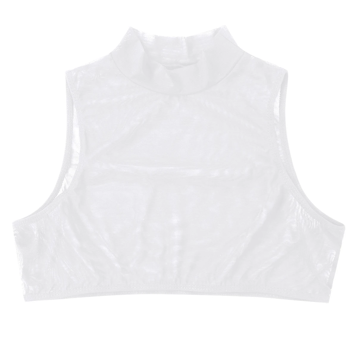 Сексуальный женский сетчатый прозрачный укороченный Топ Эротическое Белье