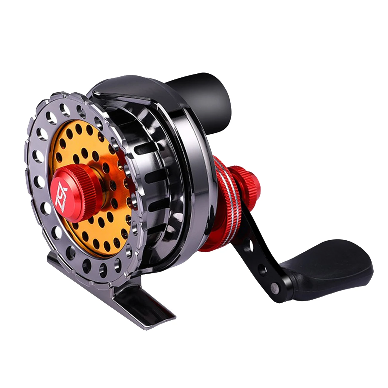 

Полностью металлические Рыболовные катушки, противоскользящая левая, правая, магнитная ручка тормоза, переднее колесо, товары для зимней п...