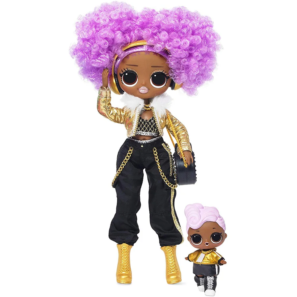 Лол. Кукла сюрприз OMG со звездами из кристаллов зимняя дискотека кристальная