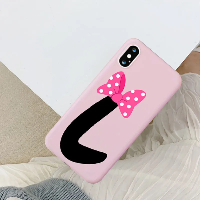 Буквы A B C D мягкий силиконовый чехол для мобильного телефона Iphone 11 Pro Max 6s Plus 7 7Plus 8