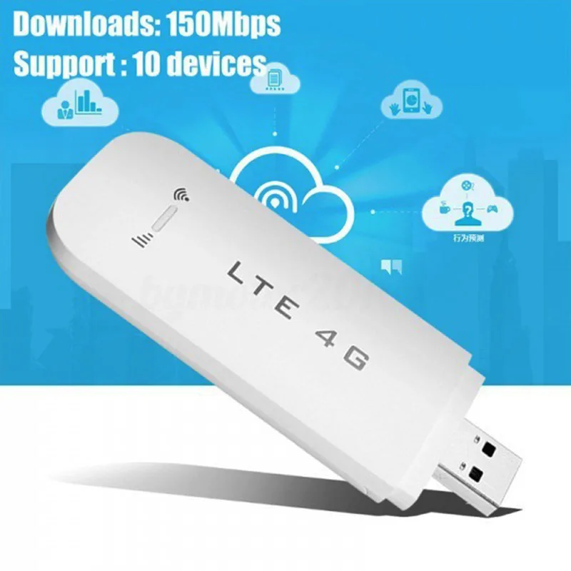 4GLTE 150 Мбит/с портативный беспроводной Интернет карта лоток маршрутизатор