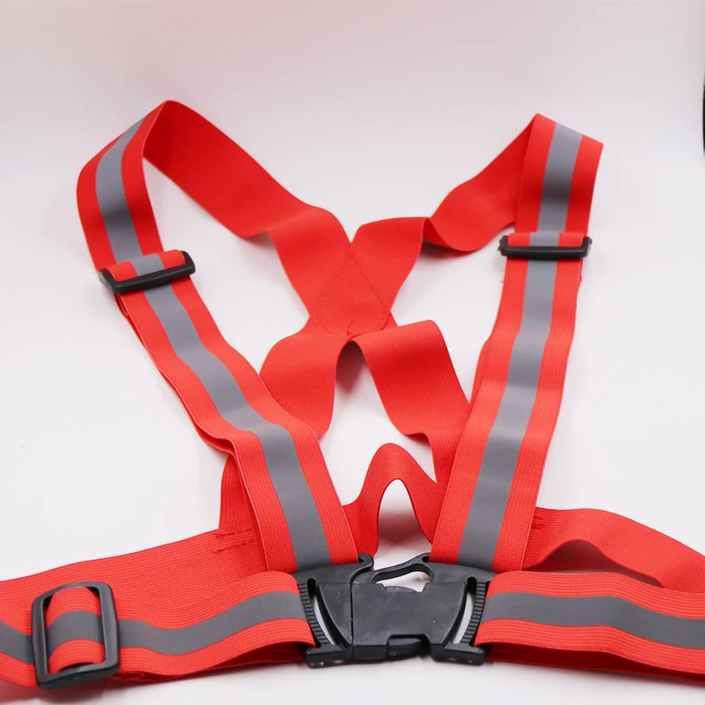 Регулируемый светоотражающий жилет высокой видимости для безопасности уличная