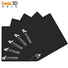 3M Лента для 3D-принтеры тепла Горячая наклейки для кровати 165 мм 214 мм 220 мм * 0,5 мм квадратный принт алюминиевая плита горячего отжига лента для kossel 3D-принтеры запчасти