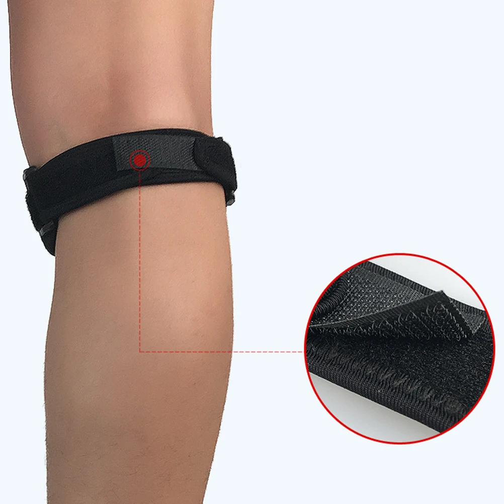 

2PCS Professional Knee Band Adjustable Knee Brace Useful Durable Knee Straps Sports Patella Knee Strap for Arthritis
