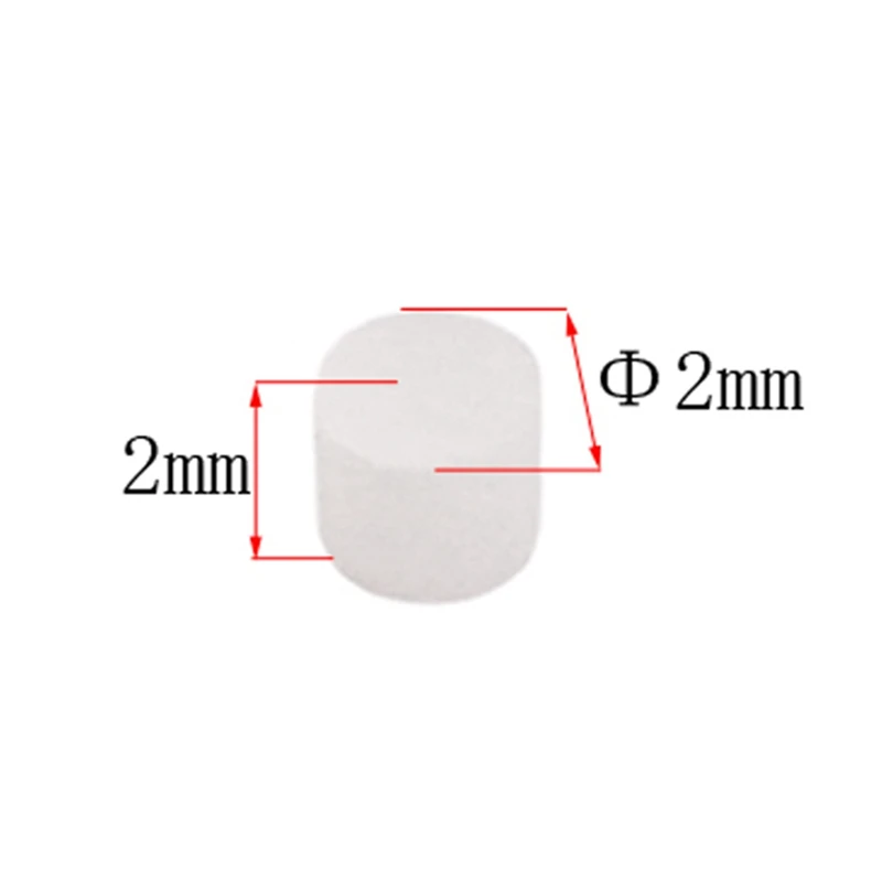 

Guitar Inlay Material,100Pcs Guitar Side Dot Position Markers - 2mm - White Shell
