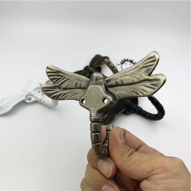 LCH Творческий креативный в форме стрекозы крючок для одежды держатель ключей из