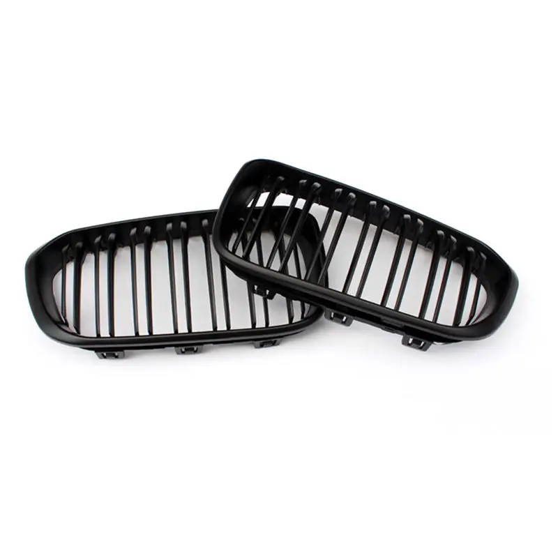 Глянцевая черная/матовая черная автомобильная гоночная решетка для B M W 1 серии F20