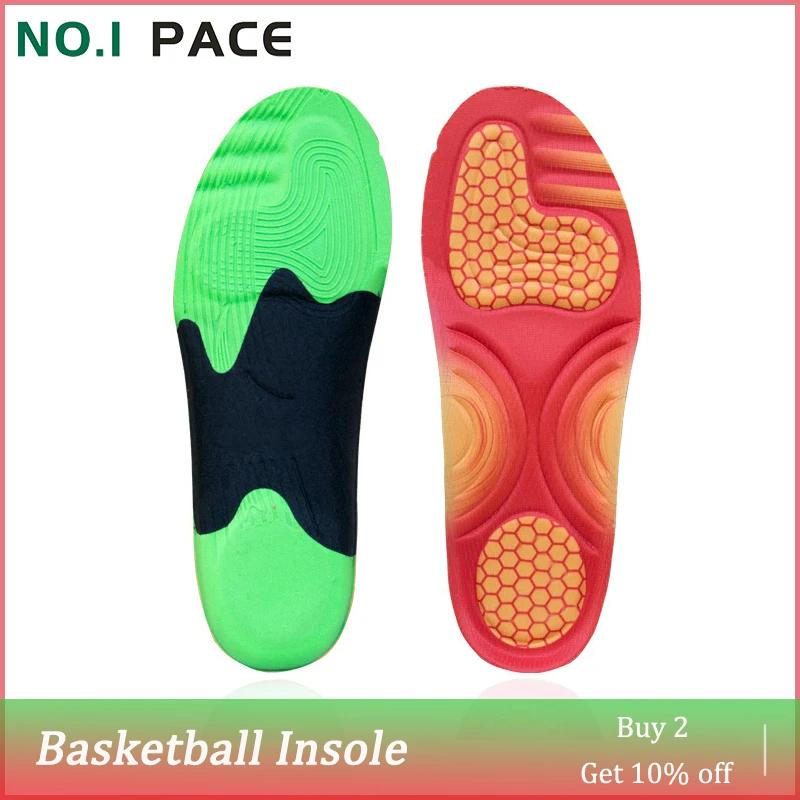 

NOIPACE Basketball Sports Insoles Women Men Orthopedic Arch Support Insoles For Sneakers Heel Cups Protector Foot Bearings Sole