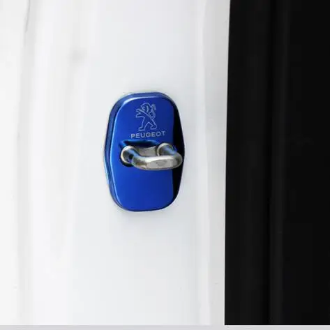 Чехол из нержавеющей стали для Peugeot 208 308 408 508 2008 3008|Защитный корпус дверного замка|