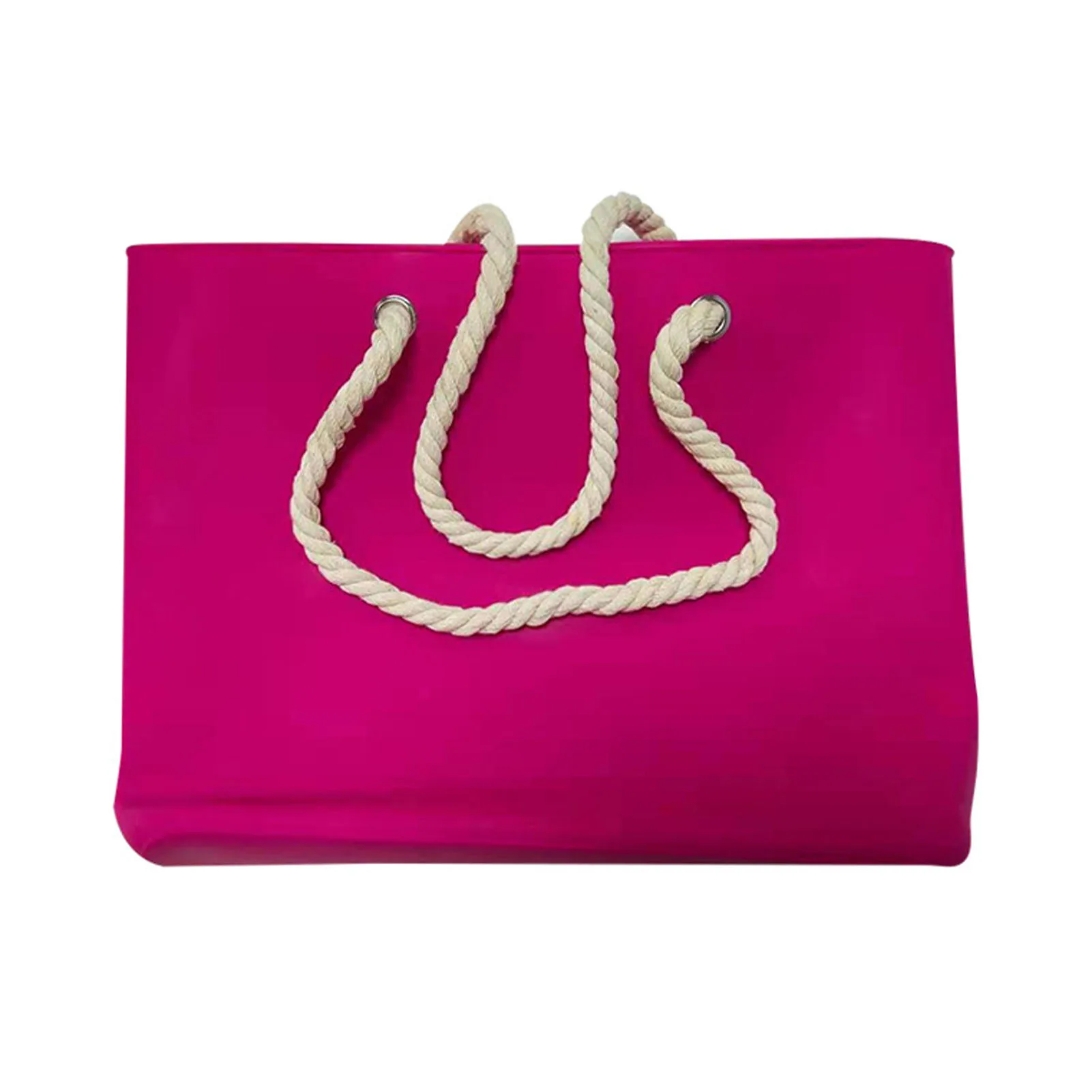 

Fashion Silicone Picnic Bag Attracting Attention Travel Beach Bag Cooler Tote Box Reusable Insulated Lunch Bag Shopping Handbag