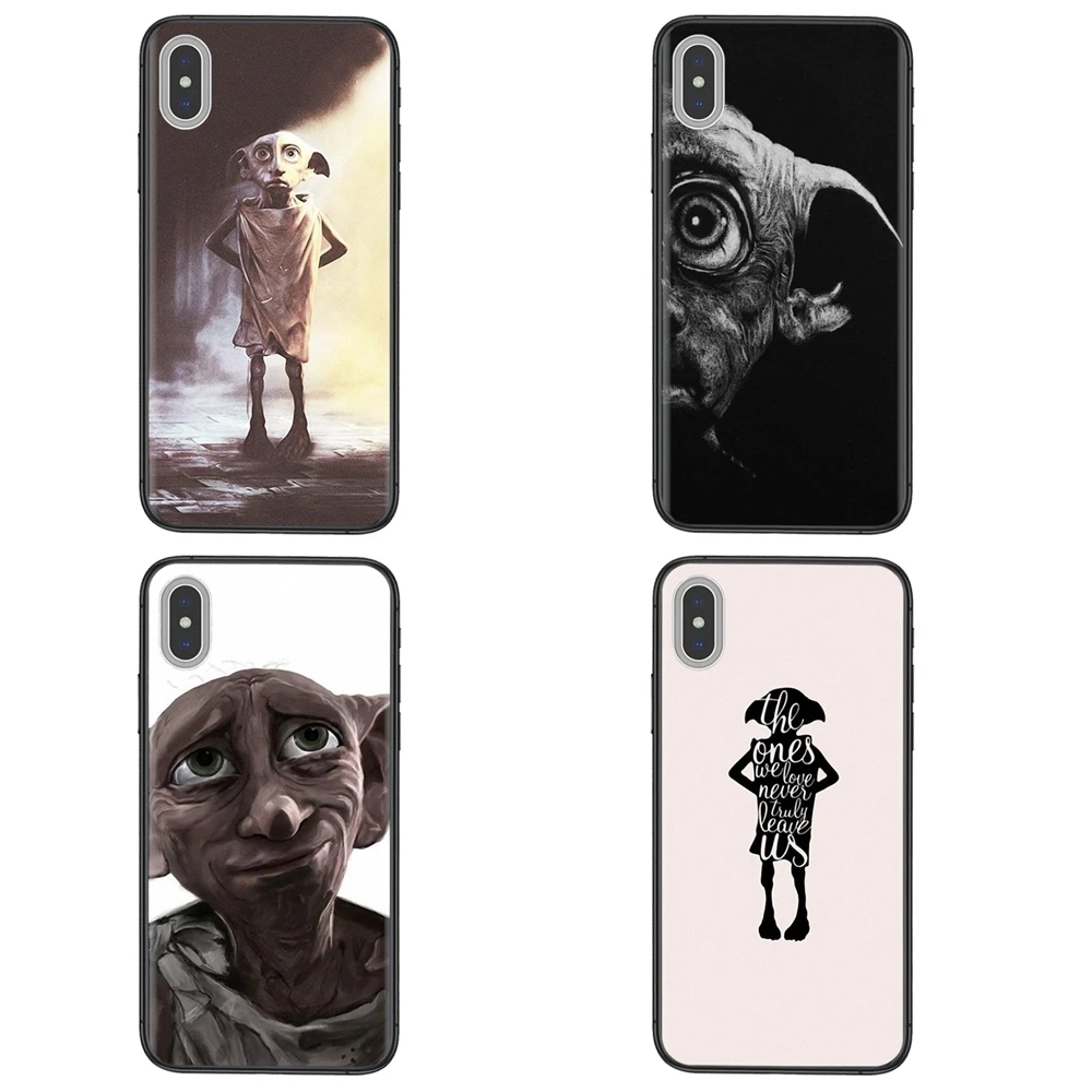Забавный милый чехол Dobby для Apple iPhone 11 12 13 Mini Pro 5 5S SE 5C 6 6S 7 8X10 XR XS Plus Max телефона из ТПУ