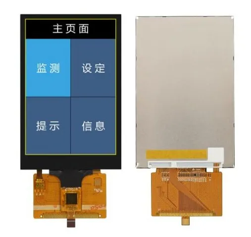 3 5 дюймов 37P 65K TFT LCD емкостный/резистивный сенсорный экран NT35310 Привод IC 8P I2C GT5668 16