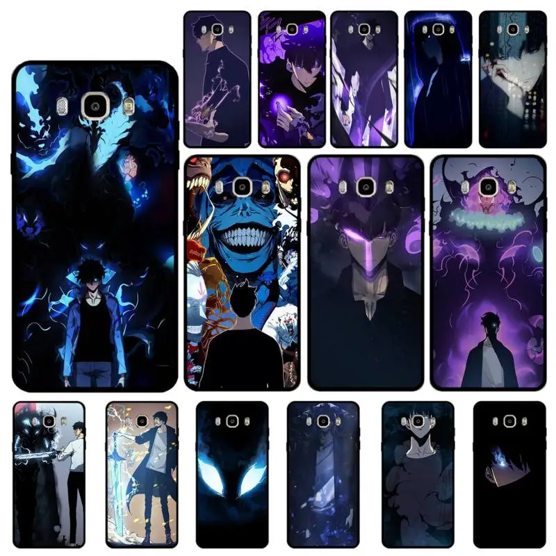 

Yinuoda Anime Solo Leveling Phone Case for Samsung J 4 5 6 7 8 prime plus 2018 2017 2016 J7 core