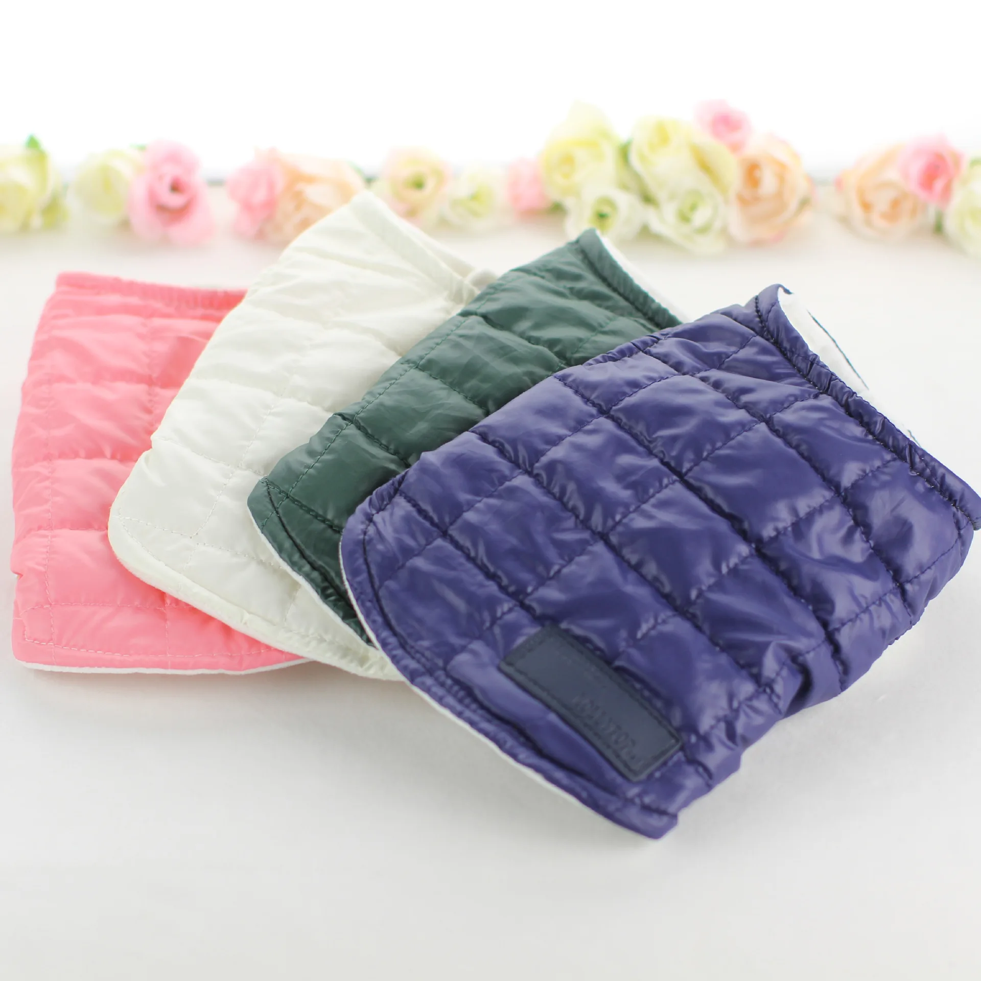 Winter Pet Dog Warm Vest Coat Solid Cat Puppy Jacket Pet Puppy Windproof Apparel 3 Colors