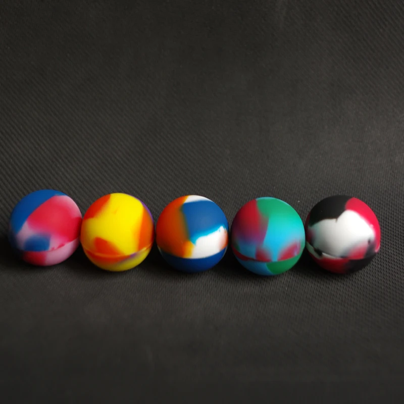 Сферический силиконовый шаровой контейнер для воскового масла Bho бутановый