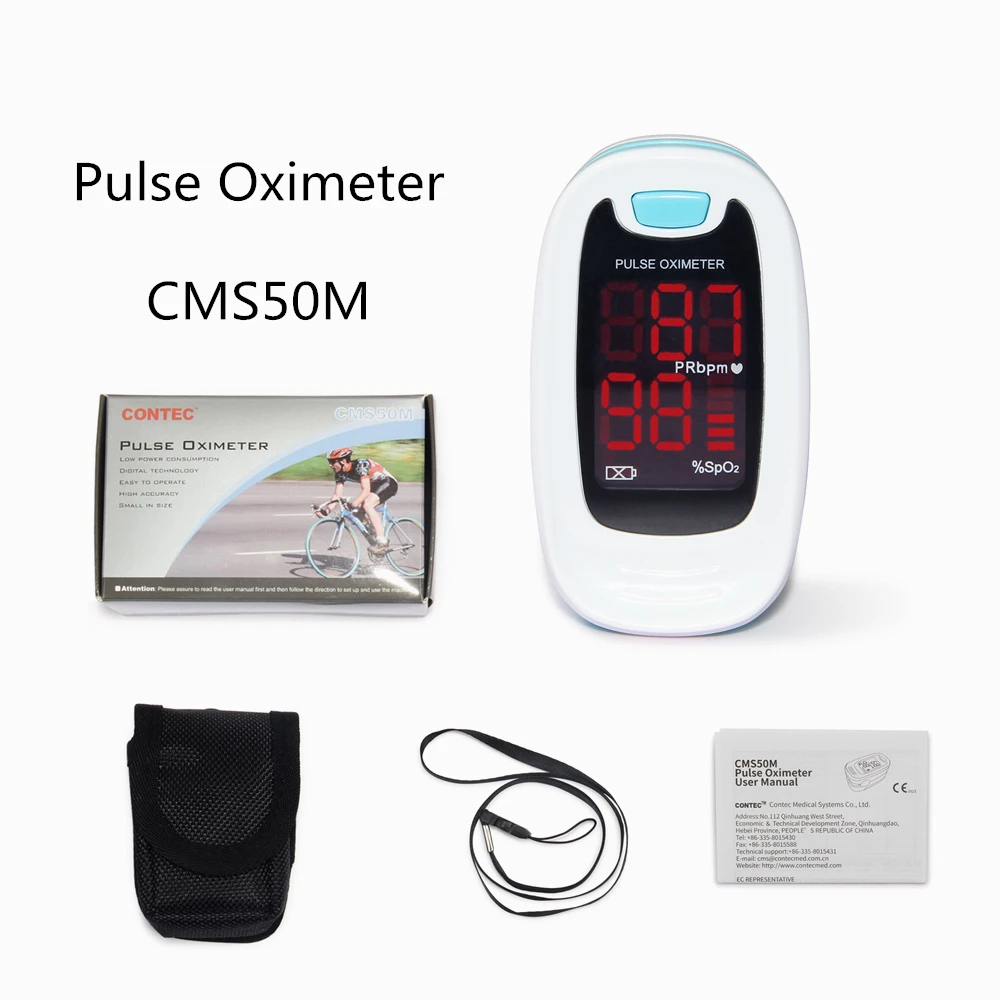 Акция CMS50M пульсоксиметр с более тонким наконечником монитор уровня кислорода в