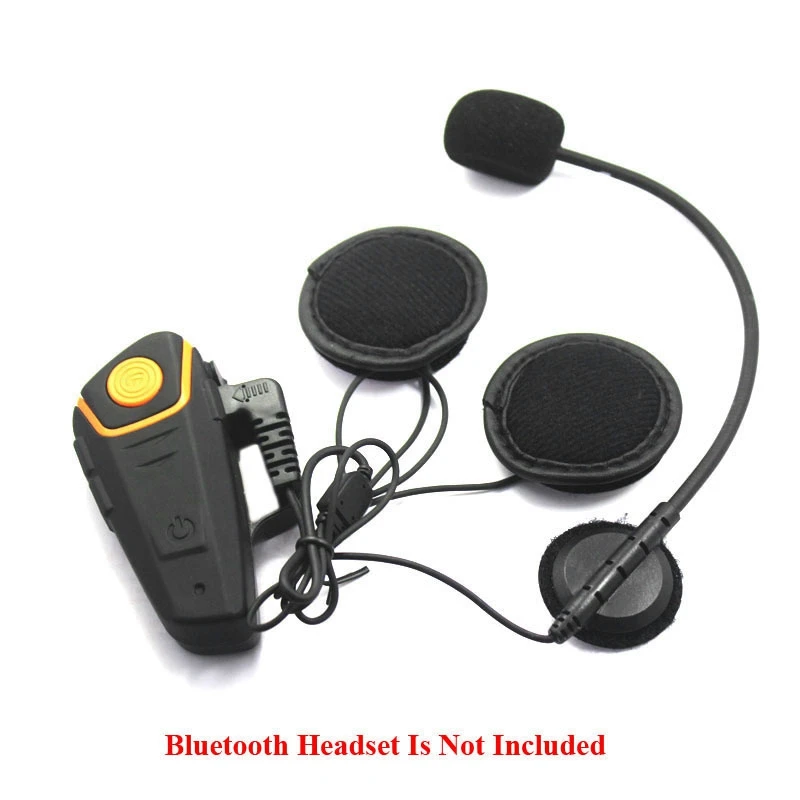 Мини 8 контактный микрофон динамик 2 шт. для мотоциклов Bluetooth переговорное