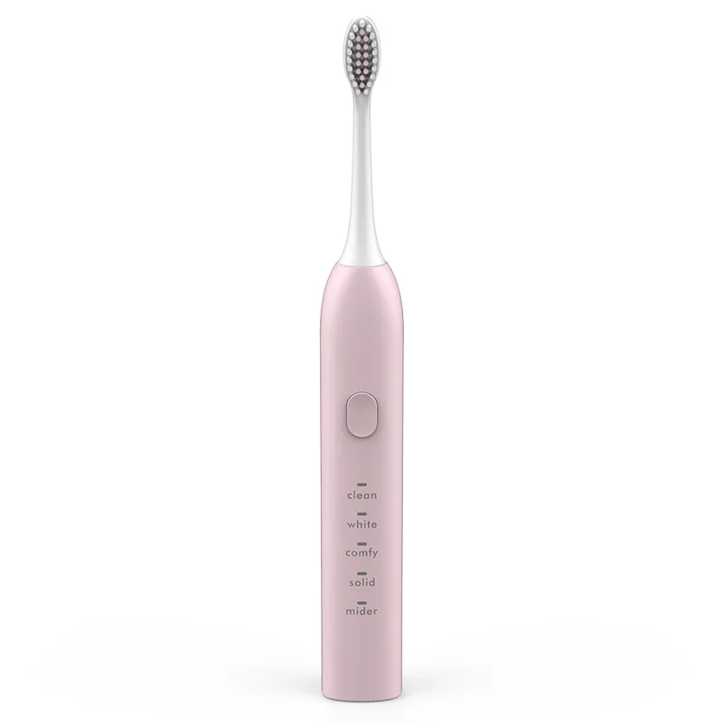 

Sonic Electric Toothbrushes for Adults Kid Smart Timer Whitening Toothbrush Waterproof Replaceable 3 Brush Head USB Charging