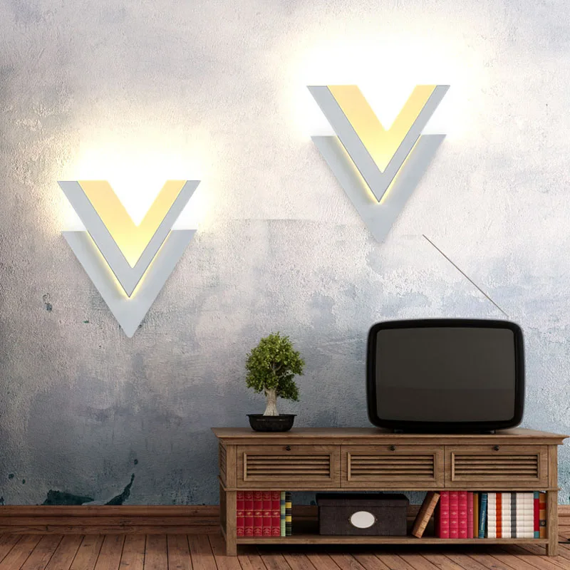 Светодиодный настенный светильник современный Vanity Wandlamp для гостиной ванной