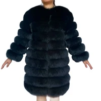2021 women fur coat fox real natural winter genuine natural women fox fur coat with fur vest girl coat womens vests fox coats