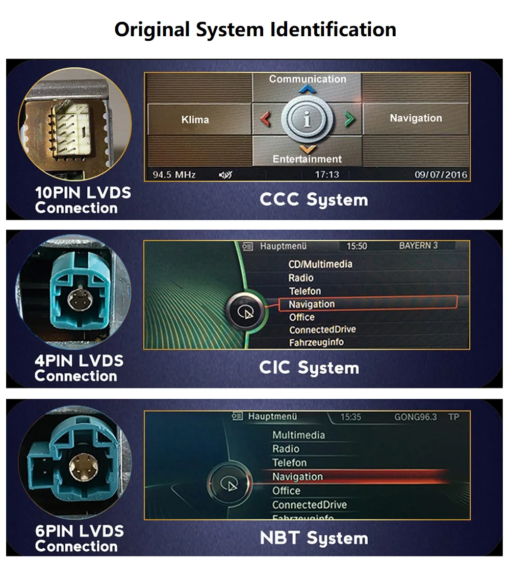 Экран 10 25 дюйма на Android 11 для BMW Series 5 F10 F11 2011-2017 CIC/NBT с GPS-навигацией Wi-Fi