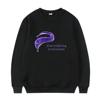 worm on a string sweatshirt your suffering is imminent pullover oversized men women pullovers 2021 new funny sweatshirts tops