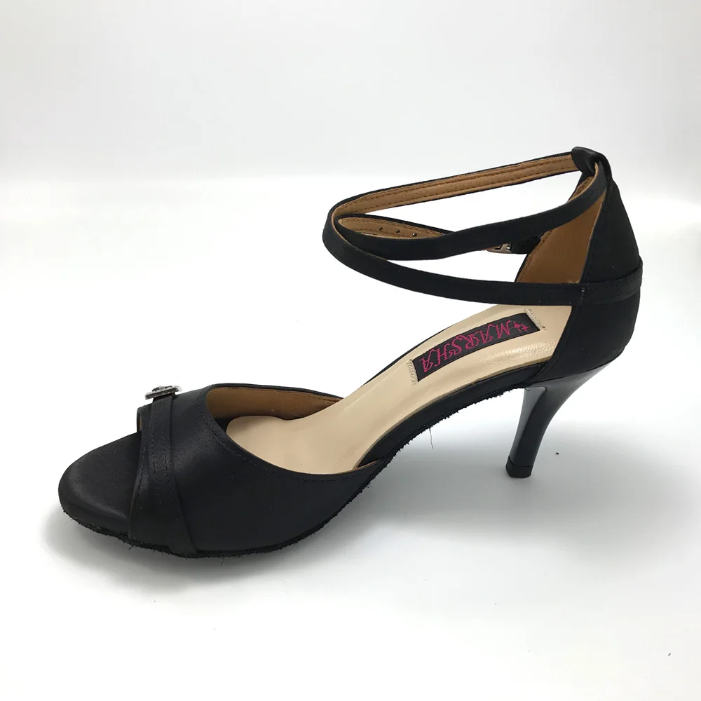 Туфли женские для латиноамериканских танцев на каблуке 7 5 см|Обувь танцев| |