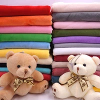 half meter 19x6350160cm short plush fabric super soft for stuffed doll toys diy handmade sewing home textile cloth
