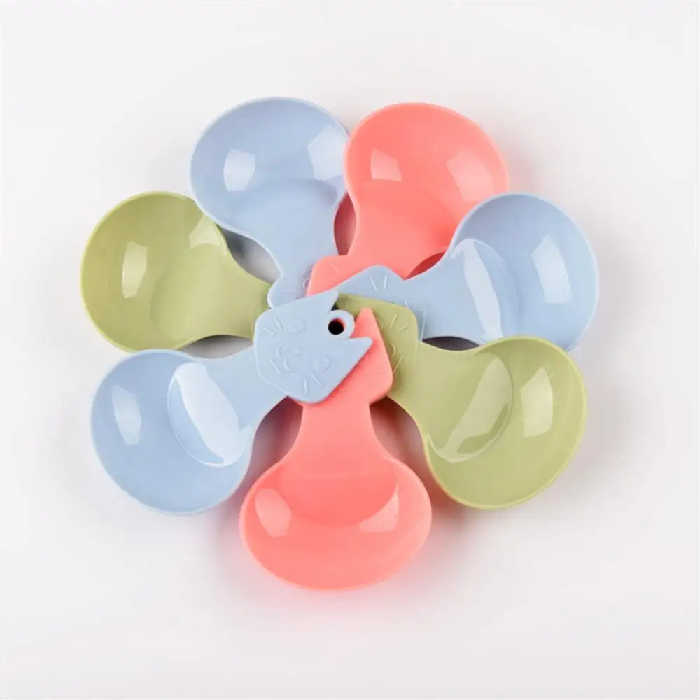 Милая Кошка маленькая ложка многофункциональная ПЭТ пластиковая пищевой Совок