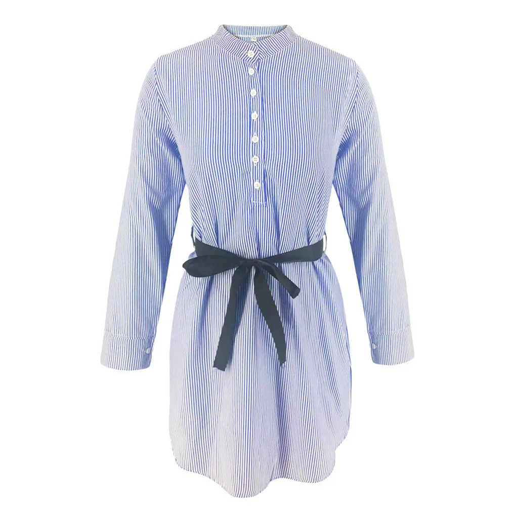 SAGACE 2020 autumn brand ladies casual elegant dress solid color long-sleeved mini chic fashion round neck | Женская одежда