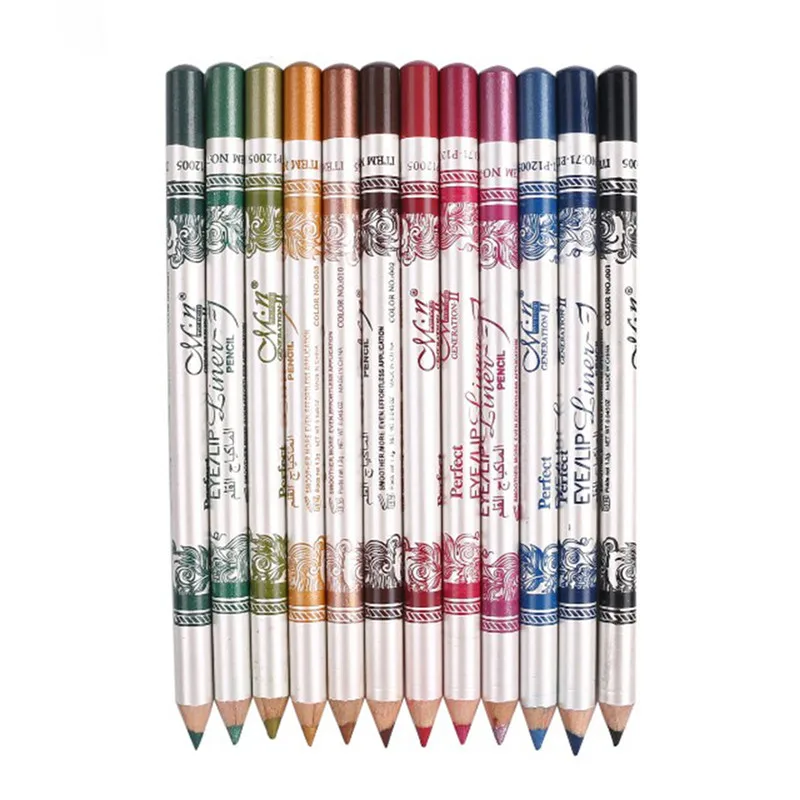 12 шт./набор карандаши для макияжа глаз цветов