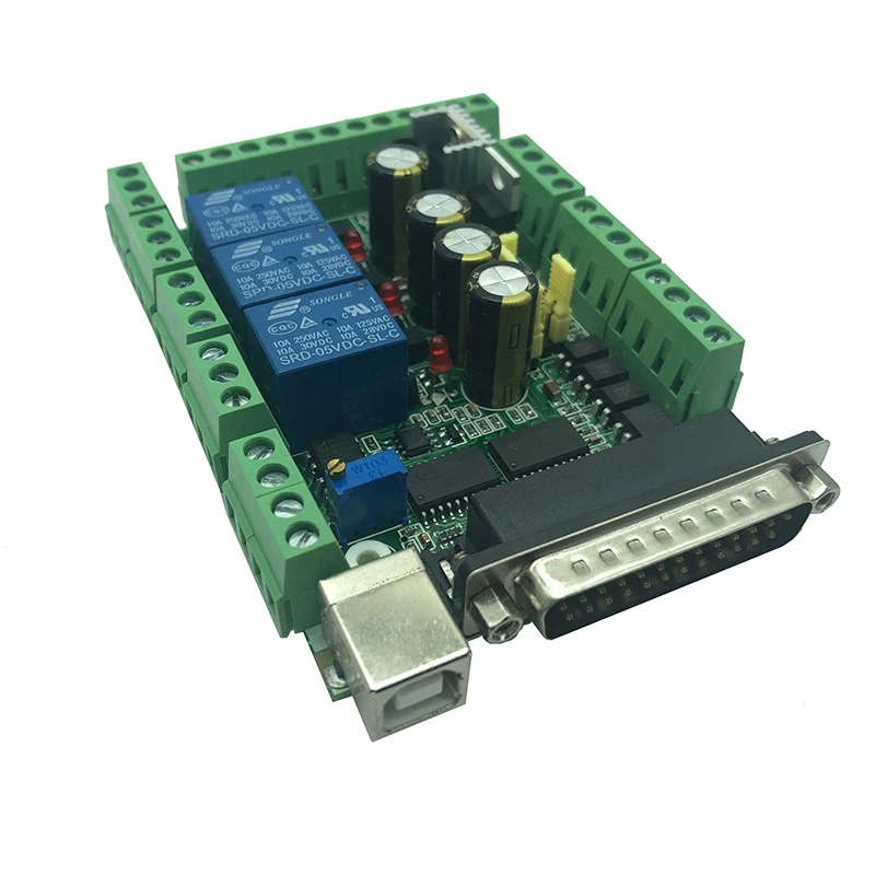 DIY гравировальный станок MACH3 USB CNC 6 осевой Интерфейс адаптер для коммутационной