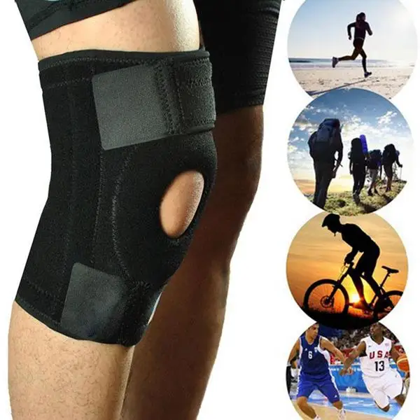 

Adjustable Sports Kneepad Knee Support Cycling Football Baseball Brace Camping