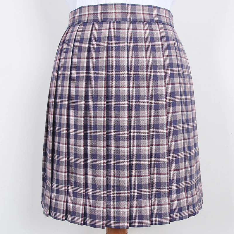 Женская летняя юбка с высокой талией плиссированная в клетку | Тематическая
