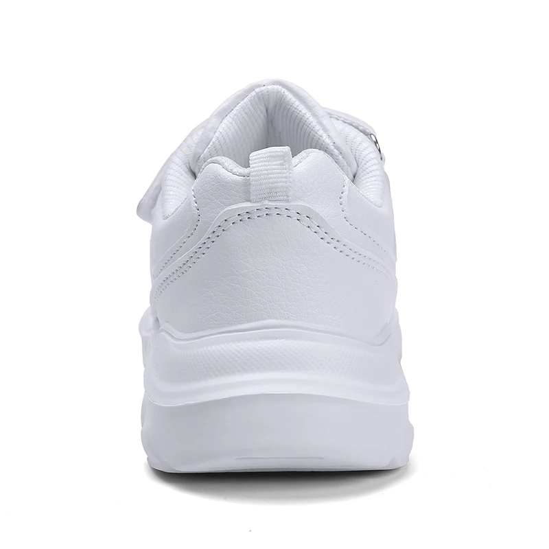 Кроссовки детские кожаные водонепроницаемые повседневная обувь на плоской